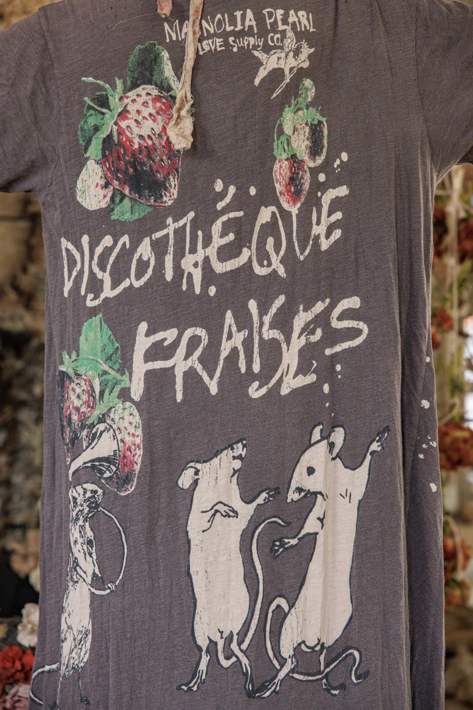 Magnolia Pearl "Discotheque Fraises T Dress" Dress 1444