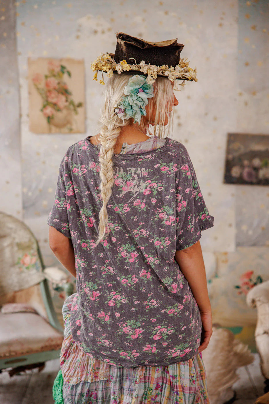 Magnolia Pearl "Los Muertos T" Top 2397