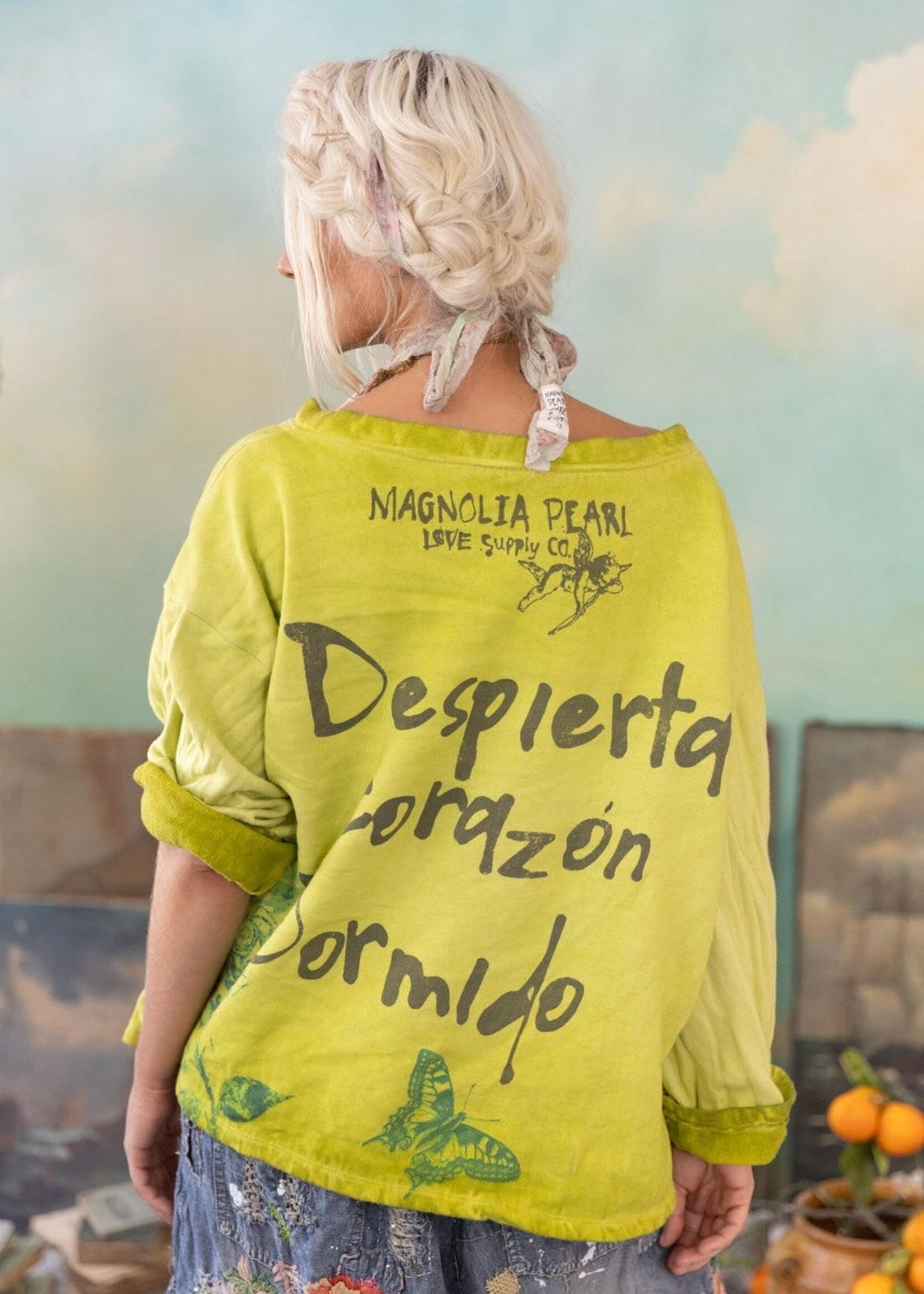Magnolia Pearl "BDC Hermosa Sweatshirt" Top 2432