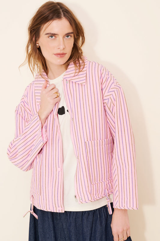 FRNCH Thalassa Jacket Rose