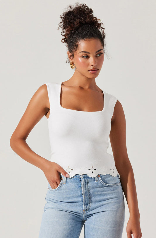 ASTR The Label Ellamay Sweater Top