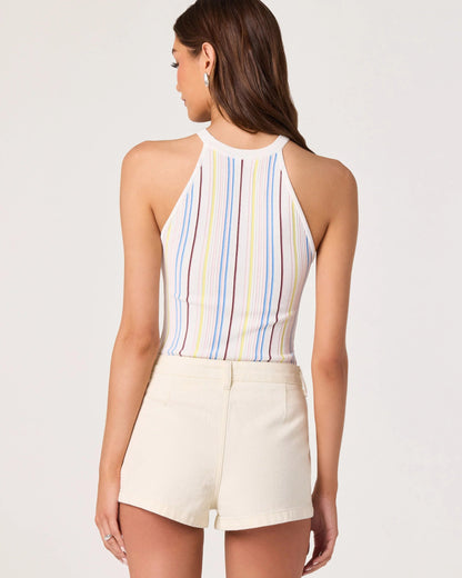 ASTR The Label Betia Ribbed Knit Tank