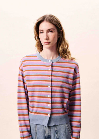 FRNCH Adria Striped Cardi