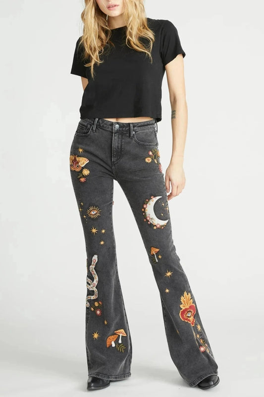 Driftwood Farrah x Hallucination Black Jeans