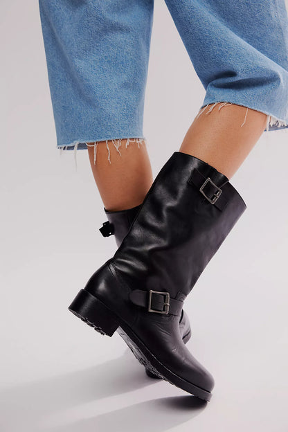 Free People Ride Or Die Engineer Boot