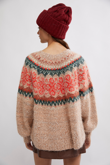 Free People Festive Frost Sweater