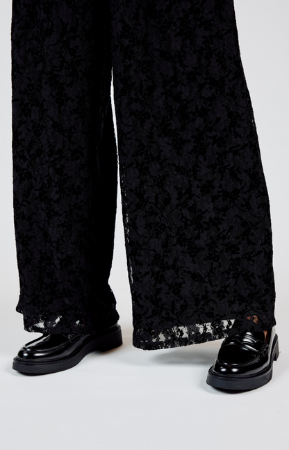 Sadie & Sage At Dusk Velvet Wide Leg Pants