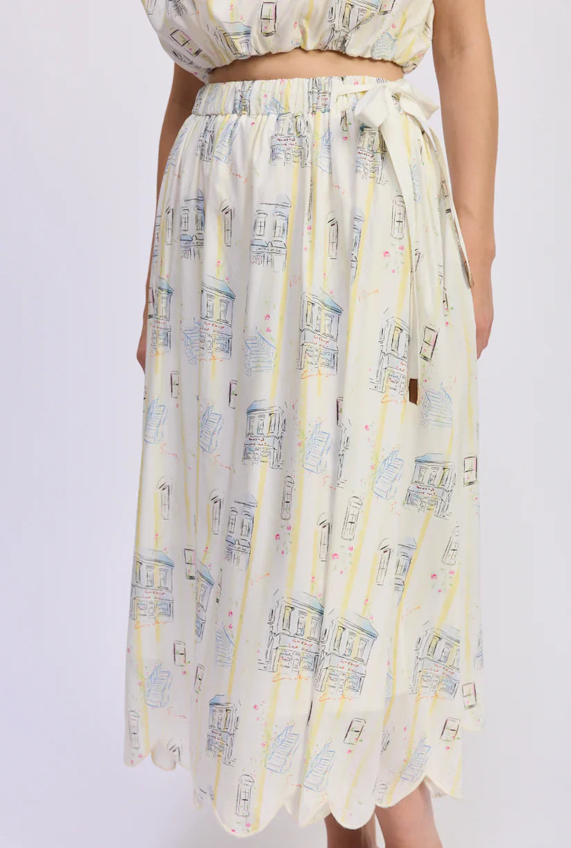 En Saison Barlet Midi Skirt