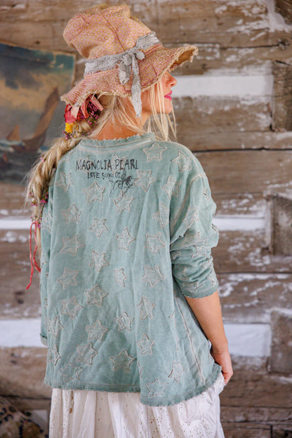 Magnolia Pearl "Little Star Sweatshirt" Top 2421