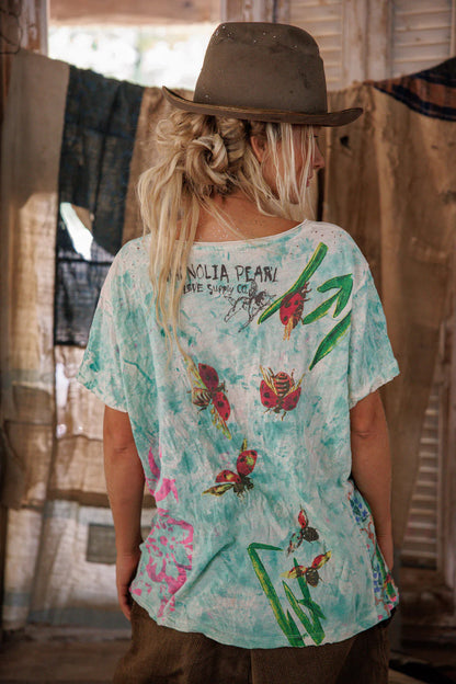 Magnolia Pearl "Be My Ladybug Tee" Top 2469
