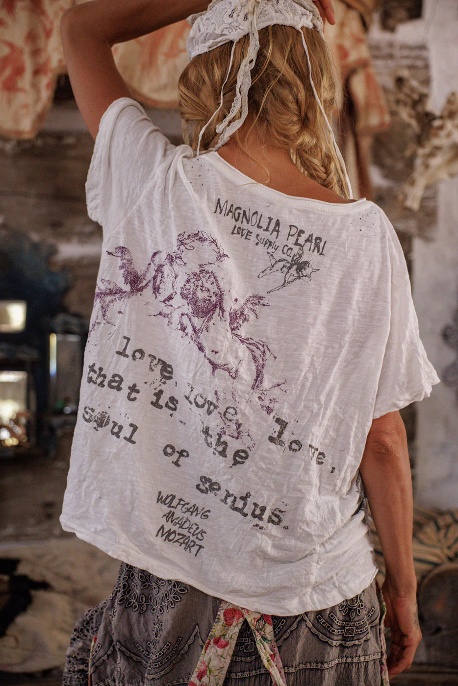Magnolia Pearl "Mozart Mozart Tee" Top 2840