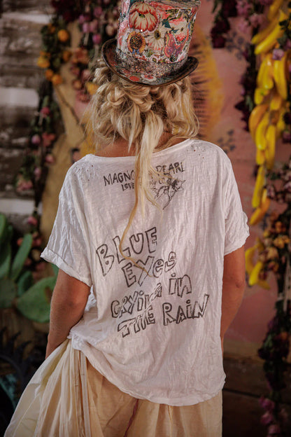 Magnolia Pearl "Blue Eyes Willie Tee" Top 2846