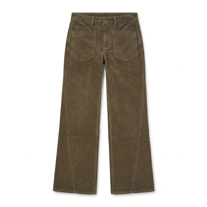 Bevy Flog Bailey Olive Velvet Cord