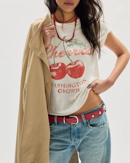 Free People Graphic Nova Tee