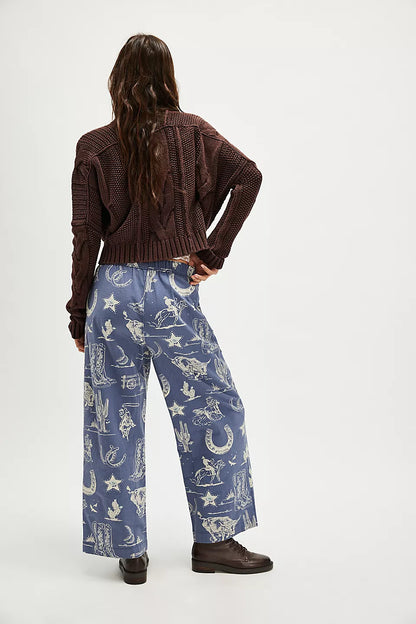 Free People Rodeo Seaside Pant