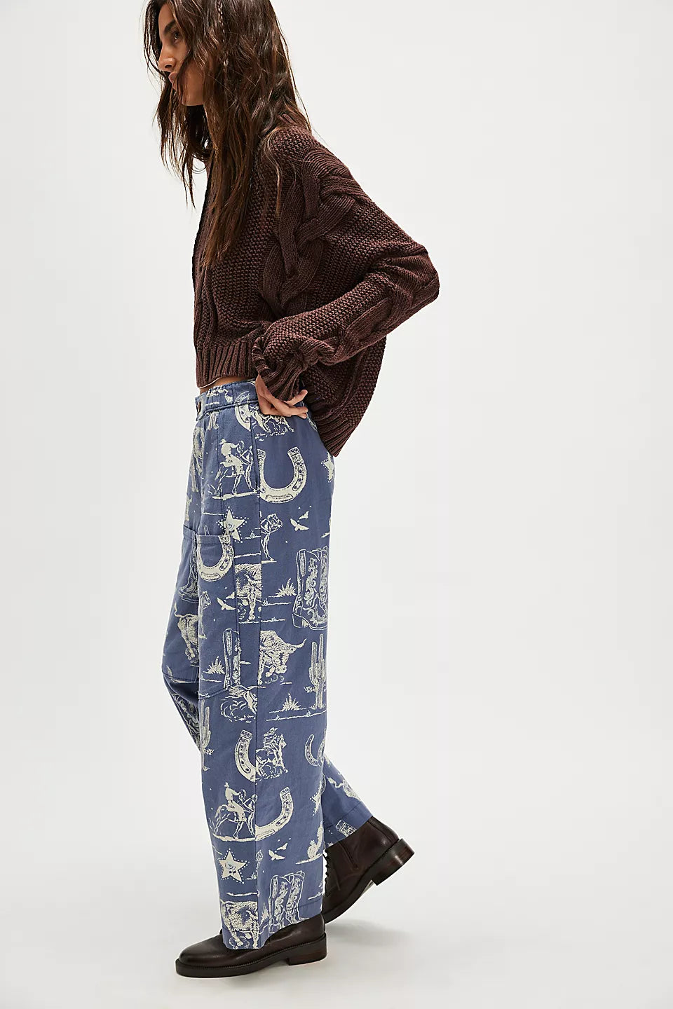 Free People Rodeo Seaside Pant