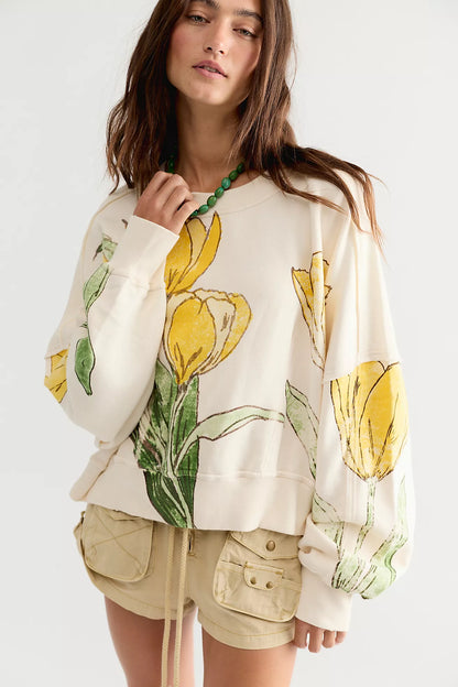 Free People Gaia Sweatshirt