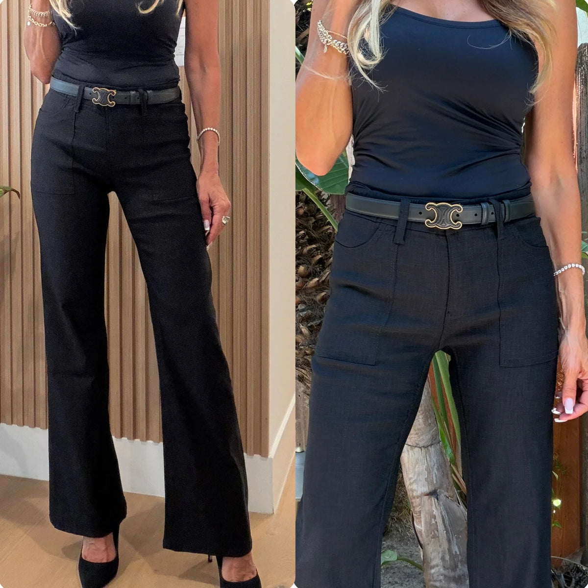 Bevy Flog Romi Black Pant